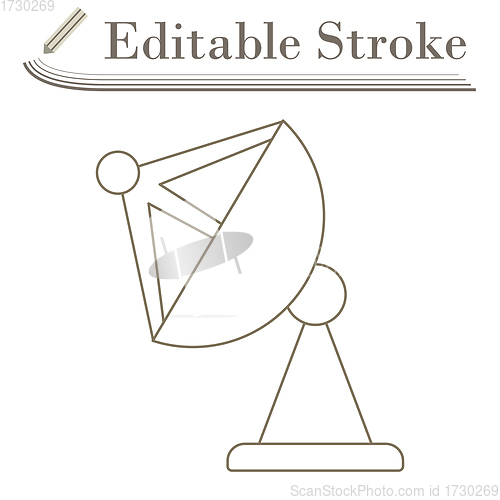 Image of Satellite Antenna Icon