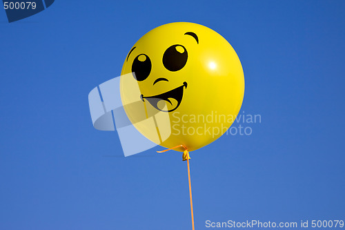 Image of Yellow balloon