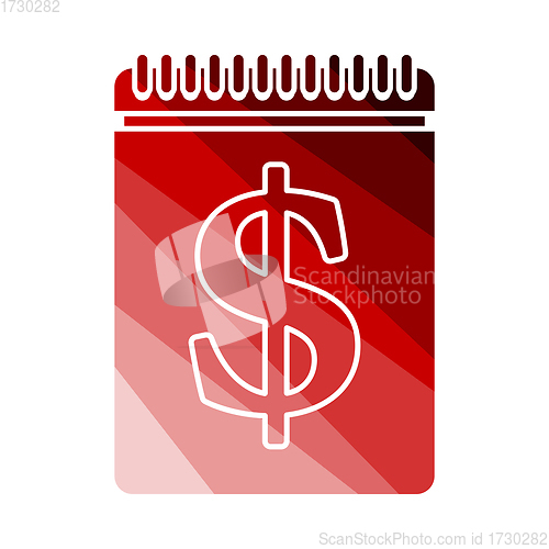 Image of Dollar Calendar Icon