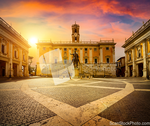 Image of Capitoline hill in Rome