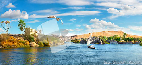 Image of Clouds over Nile