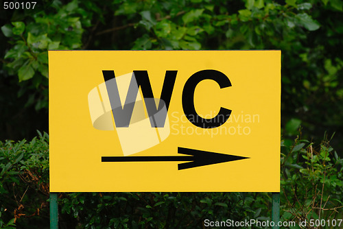 Image of WC Sign