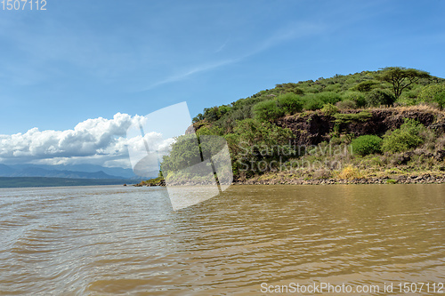 Image of Lake Chamo landscape, Ethiopia Africa