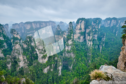 Image of Zhangjiajie mountains, China