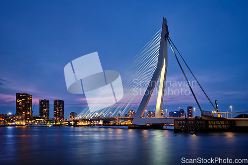 Image of Erasmus Bridge, Rotterdam, Netherlands