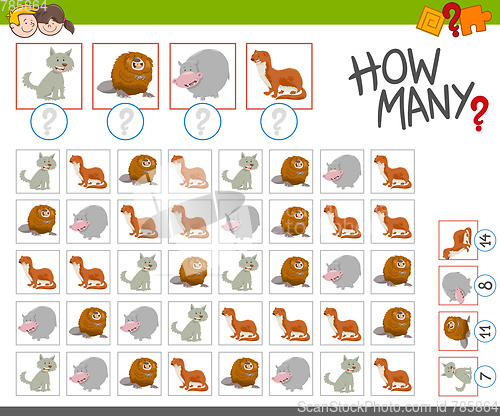 Image of count the animals game