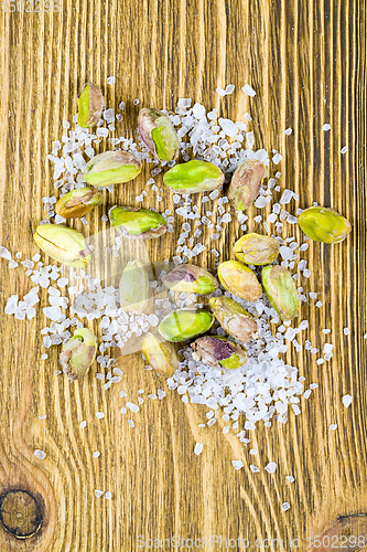 Image of pistachios with salt