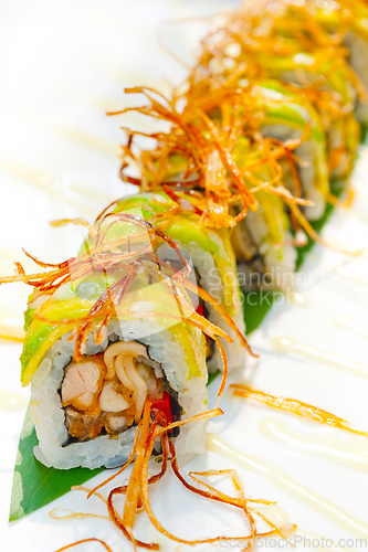 Image of Japanese sushi rolls Maki Sushi