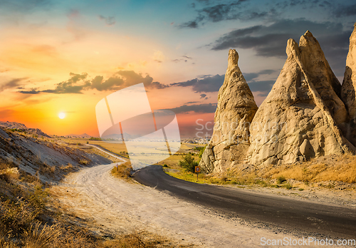 Image of Mountains landscape in Turkey