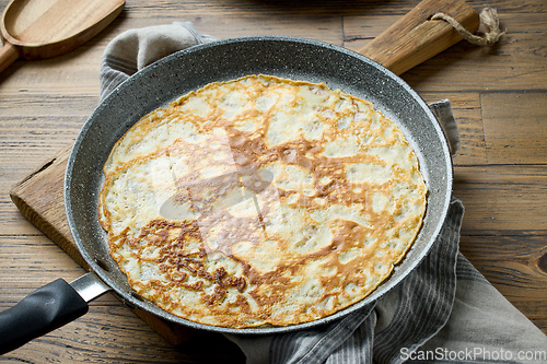 Image of freshly baked crepe