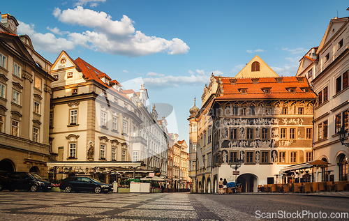 Image of Old Town Square in morning