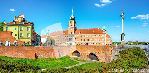 Image of Old part of the city in Warsaw