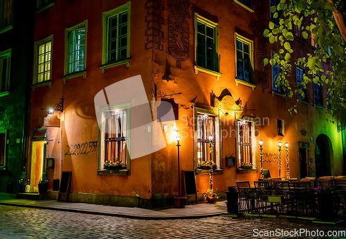 Image of Old restaurant in Warsaw