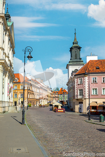 Image of Old town street in Warsaw