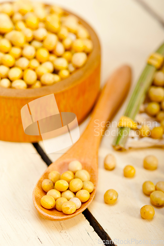 Image of organic soya beans