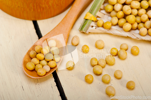 Image of organic soya beans