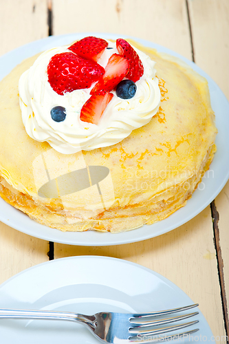 Image of crepe pancake cake