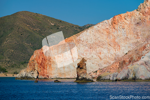 Image of Rock formations in Aegean sea