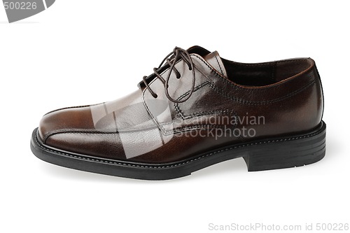 Image of Brown Leather Shoe