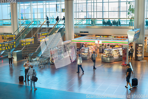 Image of Passenger Kastrup airport hall Copenhagen