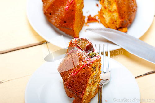 Image of chestnut cake bread dessert