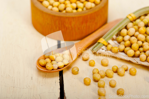 Image of organic soya beans