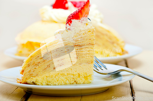 Image of crepe pancake cake