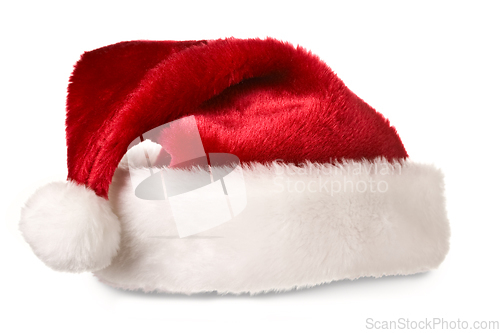 Image of Santa hat isolated on white