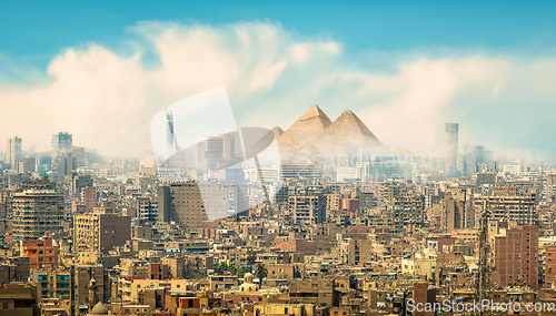 Image of Panorama of the city of Cairo