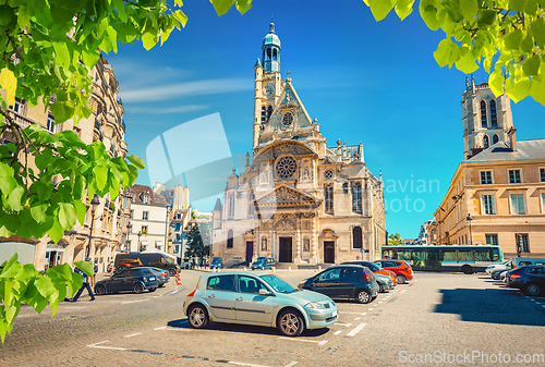 Image of Saint Etienne du Mont church