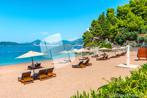 Image of Sea in Sveti Stefan