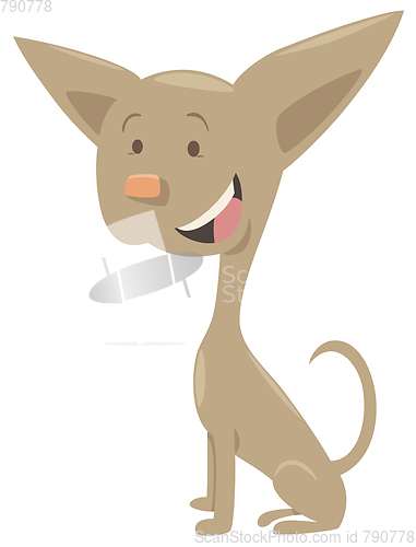 Image of chihuahua dog cartoon character