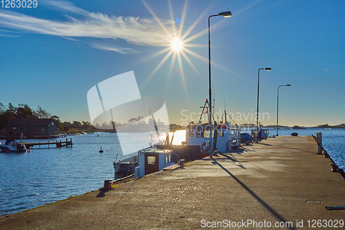 Image of The fishing boats at Stockholm Archipelago, Sweden