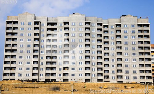 Image of new residential building