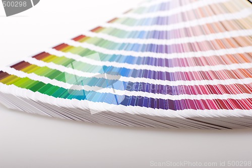 Image of CMYK swatches