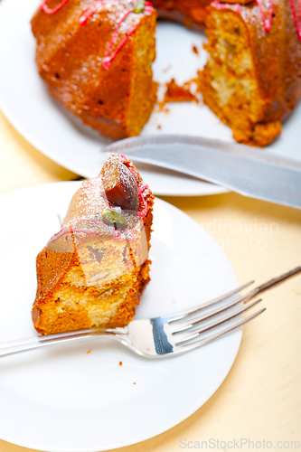 Image of chestnut cake bread dessert