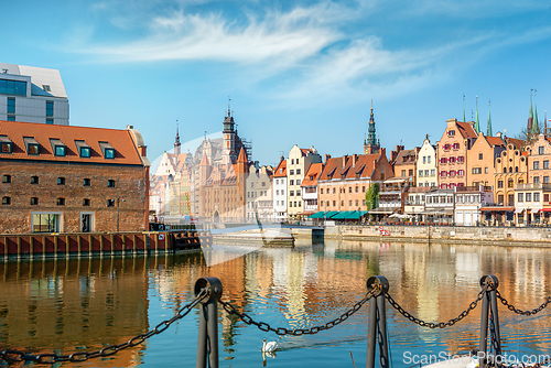 Image of Shipping canal in Gdansk