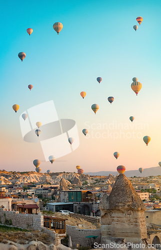 Image of Soaring air balloons