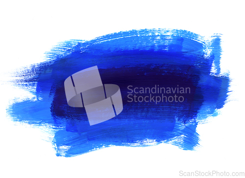 Image of Blue and dark blue hand drawn texture on white background