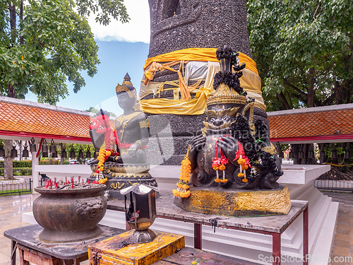 Image of Wat Chai Mongkhon, Buddhist temple in Pattaya, Thailand