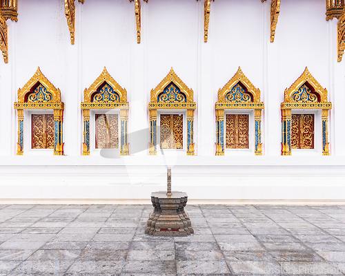 Image of Wat Chai Mongkhon, Buddhist temple in Pattaya, Thailand