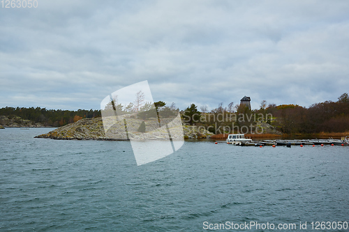 Image of The fishing boats at Stockholm Archipelago, Sweden