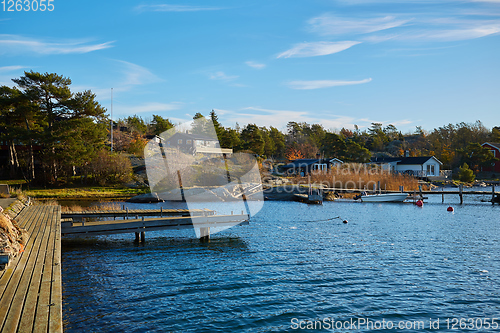 Image of The fishing boats at Stockholm Archipelago, Sweden