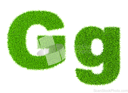 Image of Grass letter G