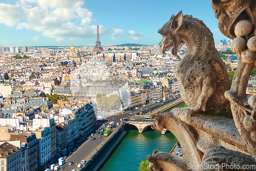 Image of Streets of Paris and chimeras