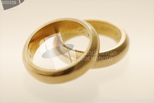 Image of Old wedding rings