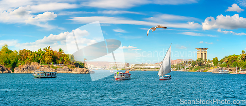 Image of Sunny day in Aswan