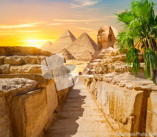 Image of Sunshine over Giza