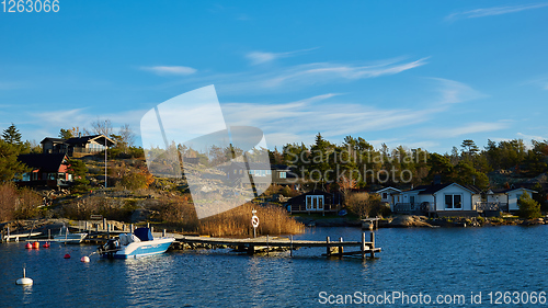 Image of The fishing boats at Stockholm Archipelago, Sweden