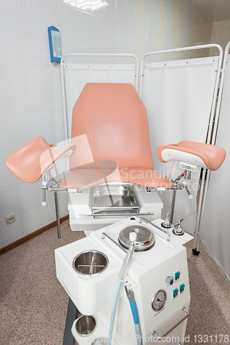 Image of Gynecological cabinet in modern clinic